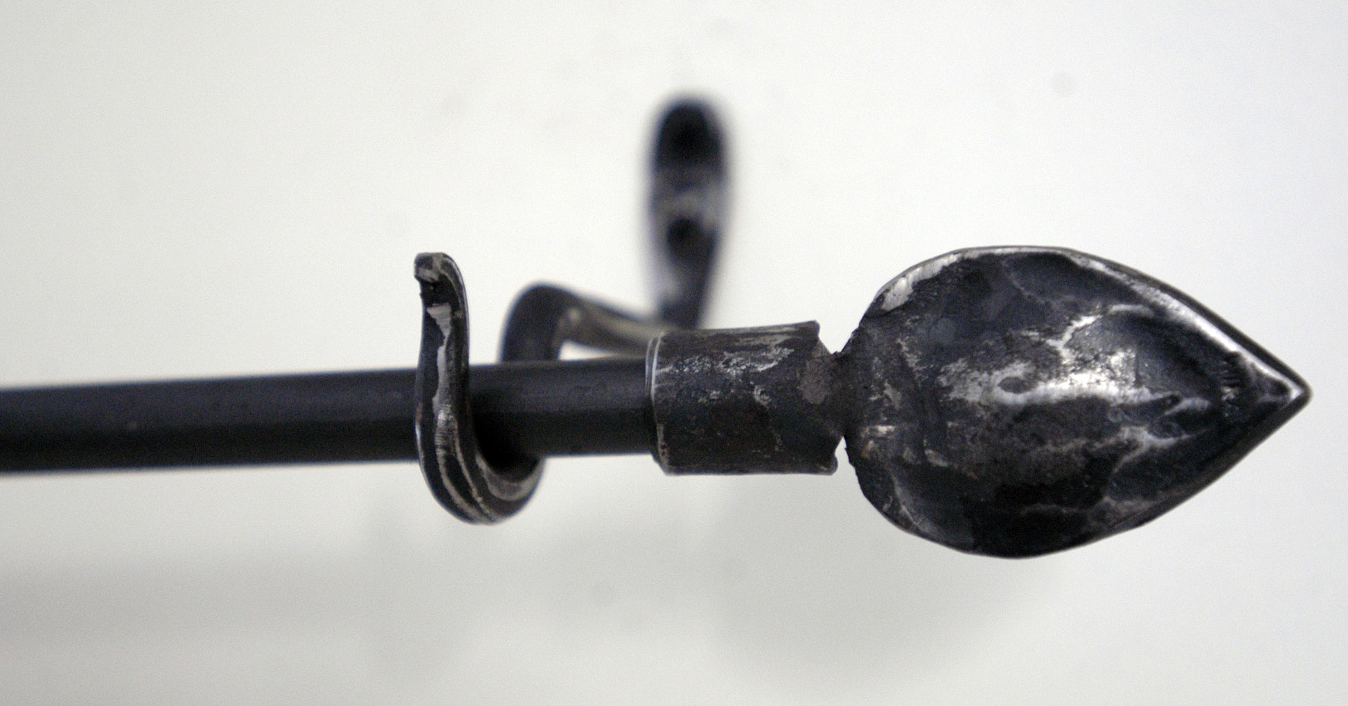 a close up of a traffic light on a pole