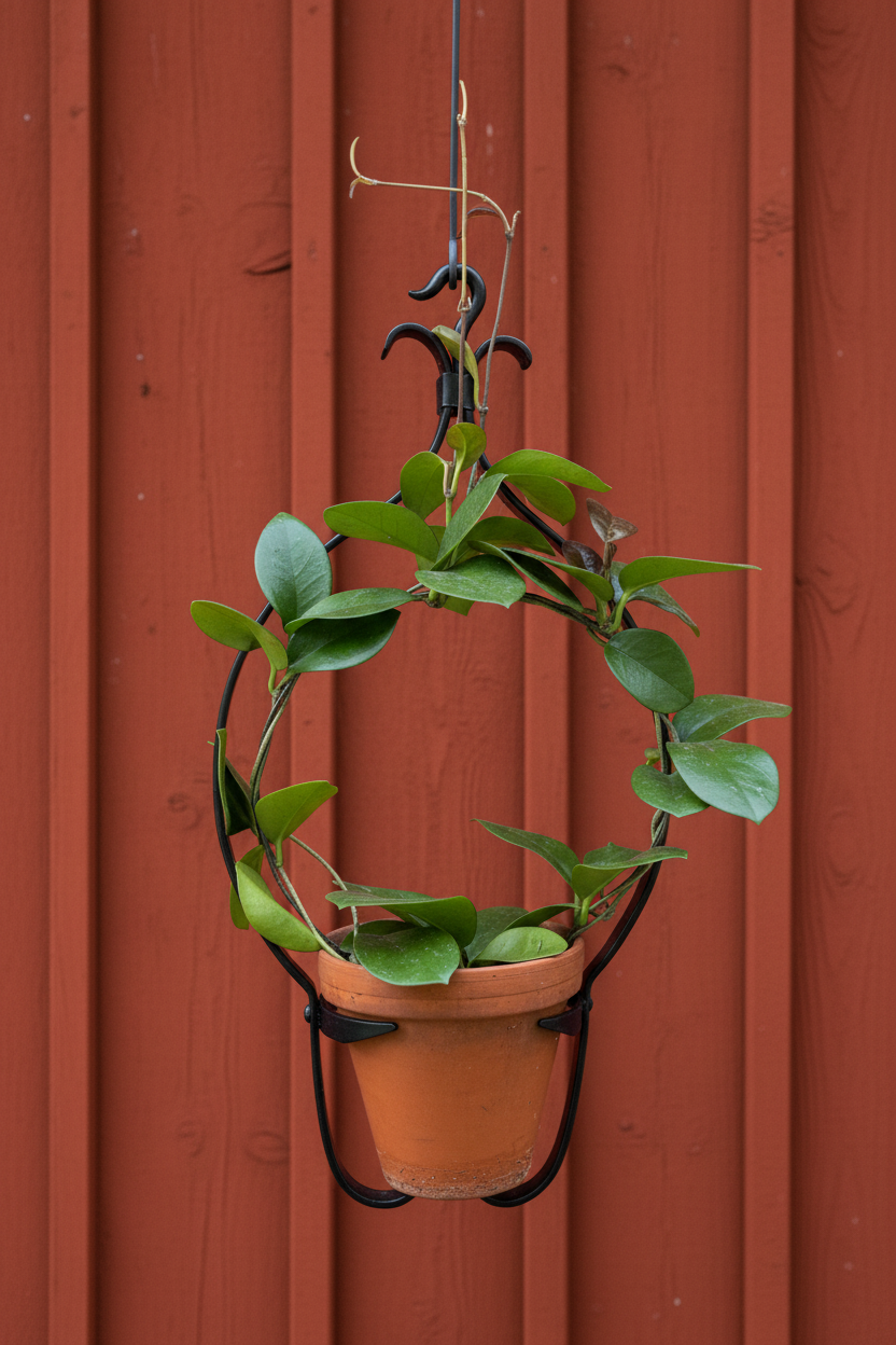 Blomampel med hoya - Lifestyle utomhus